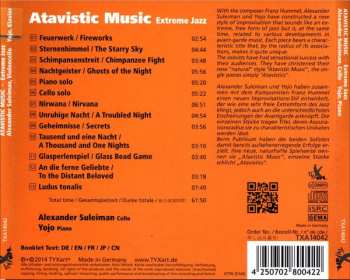 CD Alexander Suleiman: Atavistic Music (Extreme Jazz)