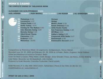 3CD/Doos Alexander von Schlippenbach: Monk's Casino (The Complete Works Of Thelonious Monk)