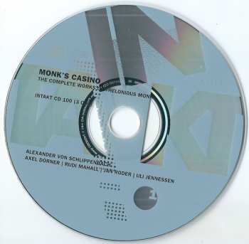 3CD/Doos Alexander von Schlippenbach: Monk's Casino (The Complete Works Of Thelonious Monk)