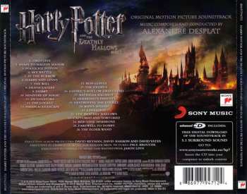 CD Alexandre Desplat: Harry Potter And The Deathly Hallows: Part 1 (Original Motion Picture Soundtrack)