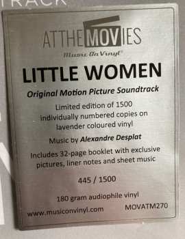 2LP Alexandre Desplat: Little Women (Original Motion Picture Soundtrack) LTD | NUM