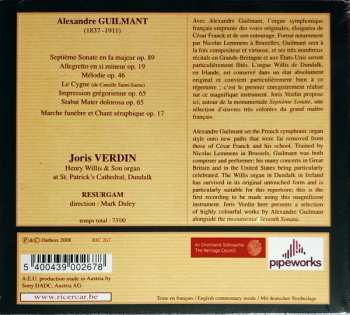 CD Alexandre Guilmant: Oeuvres D'Orgue