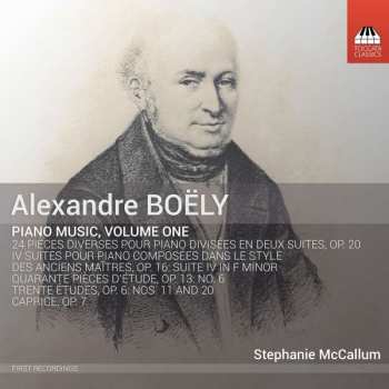 CD Alexandre Boëly: Piano Music, Volume One