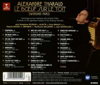 CD Alexandre Tharaud: Le Boeuf Sur Le Toit - Swinging Paris