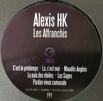 LP Alexis HK: Les Affranchis LTD