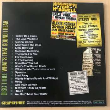 3CD Alexis Korner: Every Day I Have The Blues The Sixties Anthology