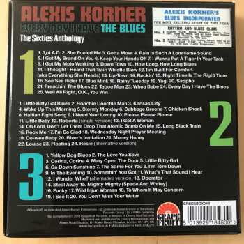 3CD Alexis Korner: Every Day I Have The Blues The Sixties Anthology