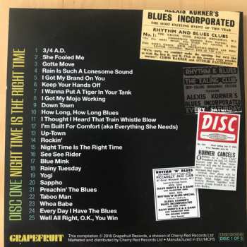 3CD Alexis Korner: Every Day I Have The Blues The Sixties Anthology