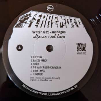 LP Alfonso Lovo: Terremoto Richter 6:25 Managua