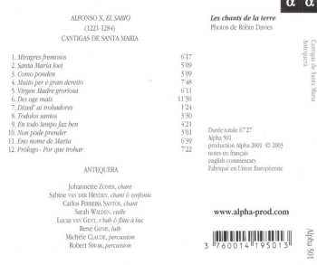 CD Johannette Zomer: Cantigas De Santa Maria (Eno Nome De Maria)