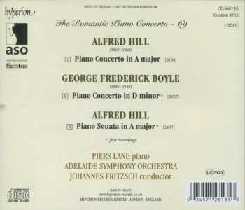 CD Piers Lane: Piano Concerto In A Major/Piano Sonata In A Major/Piano Concerto In D Minor