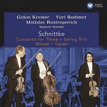 CD Mstislav Rostropovich: Concerto For Three - String Trio - Minuet - Canon