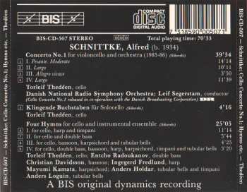 CD Danmarks Radios Symfoniorkester: Cello Concerto No. 1 / Klingende Buchstaben / Four Hymns
