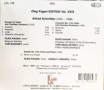 CD Alfred Schnittke: Oleg Kagan Plays Schnittke