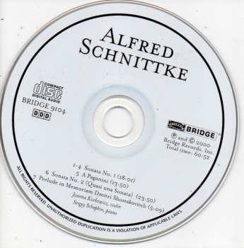 CD Alfred Schnittke: Quasi Una Sonata