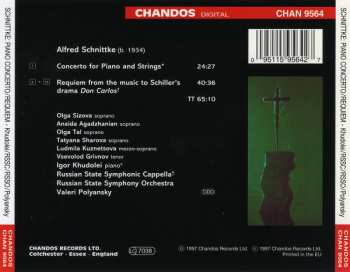 CD Alfred Schnittke: Requiem / Piano Concerto