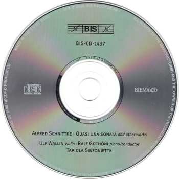 CD Alfred Schnittke: Quasi Una Sonata / Suite In The Old Style / Moz-Art À La Haydn / Concerto Grosso No.6