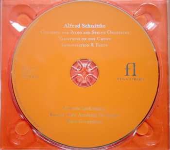CD Alfred Schnittke: Concerto For Piano - Variations On One Chord - Improvisation & Fugue