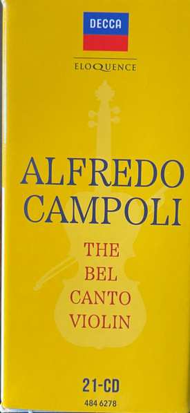 21CD/Doos Alfredo Campoli: The Bel Canto Violin