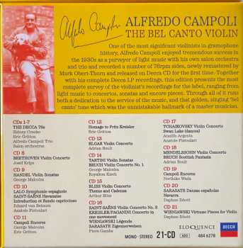 21CD/Doos Alfredo Campoli: The Bel Canto Violin