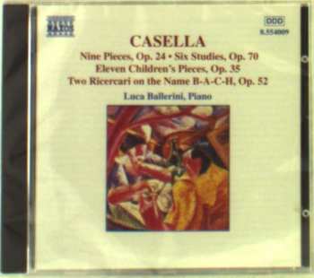 CD Alfredo Casella: Piano Music