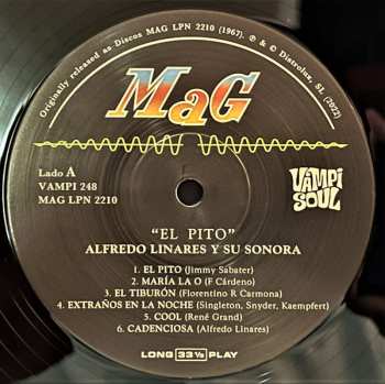 LP Alfredo Linares Y Su Sonora: El Pito Y Otros Exitos