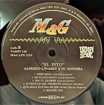 LP Alfredo Linares Y Su Sonora: El Pito Y Otros Exitos