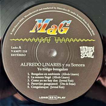 LP Alfredo Linares Y Su Sonora: Yo Traigo Boogaloo