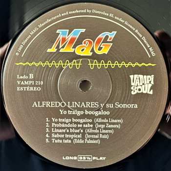 LP Alfredo Linares Y Su Sonora: Yo Traigo Boogaloo