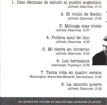 CD Alfredo Zitarrosa: Antologia 1936-1989: 1