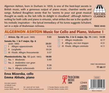CD Evva Mizerska: Music For Cello And Piano, Volume One
