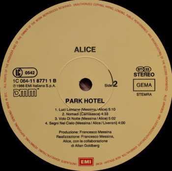 LP Alice: Park Hotel