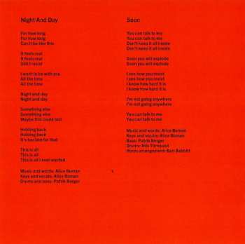 CD Alice Boman: The Space Between