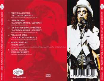 CD Alice Cooper: Live At Toronto Rock 'N' Roll Revival 1969