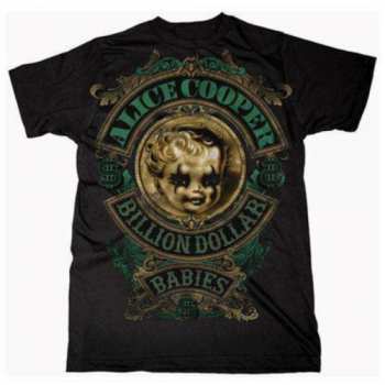 Merch Alice Cooper: T-shirt Billion Dollar Baby Crest 