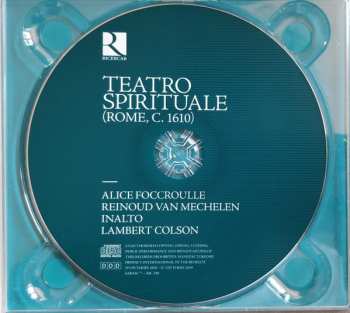CD Reinoud Van Mechelen: Teatro Spirituale (Rome, C. 1610)