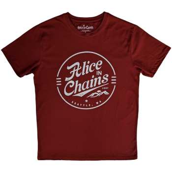 Merch Alice In Chains: T-shirt Circle Emblem