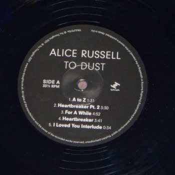 2LP Alice Russell: To Dust