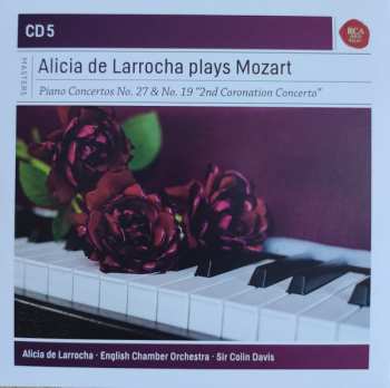 6CD/Doos Wolfgang Amadeus Mozart: Piano Concertos Nos. 9, 10, 19-27 - Sonata For 2 Pianos