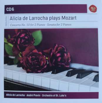 6CD/Doos Wolfgang Amadeus Mozart: Piano Concertos Nos. 9, 10, 19-27 - Sonata For 2 Pianos