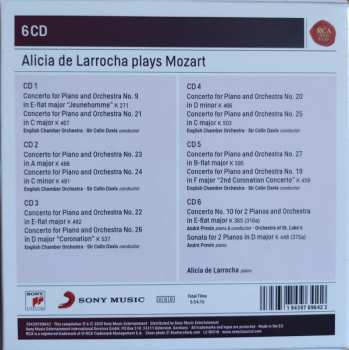 6CD/Doos Wolfgang Amadeus Mozart: Piano Concertos Nos. 9, 10, 19-27 - Sonata For 2 Pianos