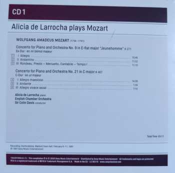 6CD/Doos Wolfgang Amadeus Mozart: Piano Concertos Nos. 9, 10, 19-27 - Sonata For 2 Pianos