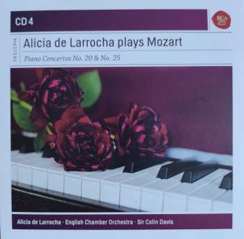 6CD/Doos Wolfgang Amadeus Mozart: Piano Concertos Nos. 9, 10, 19-27 - Sonata For 2 Pianos