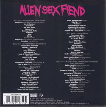 5CD/Doos Alien Sex Fiend: Classic Albums Volume 3