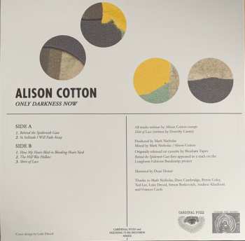 LP Alison Cotton: Only Darkness Now