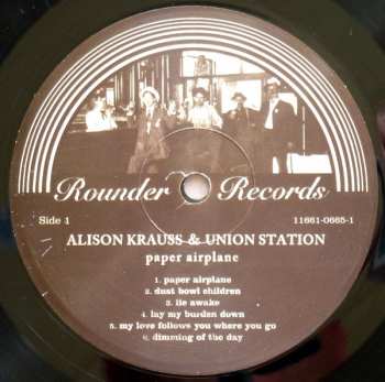 LP Alison Krauss & Union Station: Paper Airplane