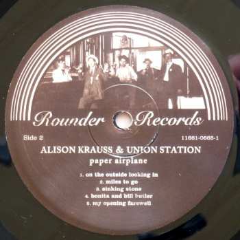 LP Alison Krauss & Union Station: Paper Airplane