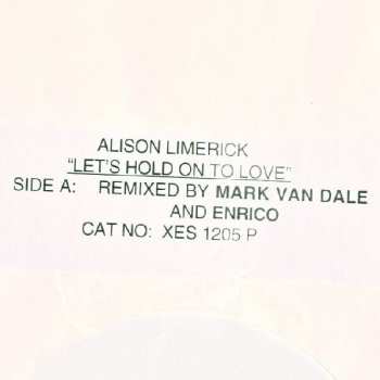 LP Alison Limerick: Let's Hold On To Love