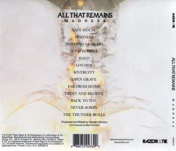 CD All That Remains: Madness DIGI