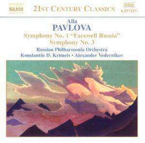 CD Alexander Vedernikov: Symphony No. 1 "Farewell Russia", Symphony No. 3